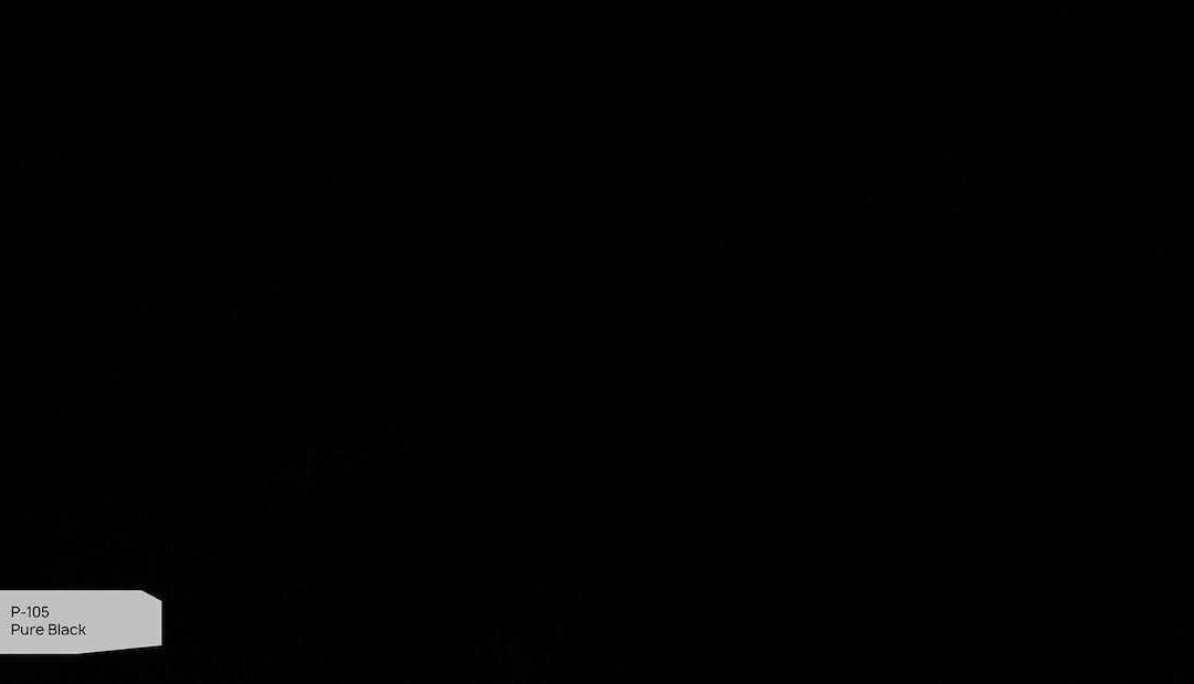 P 105 Pure Black
